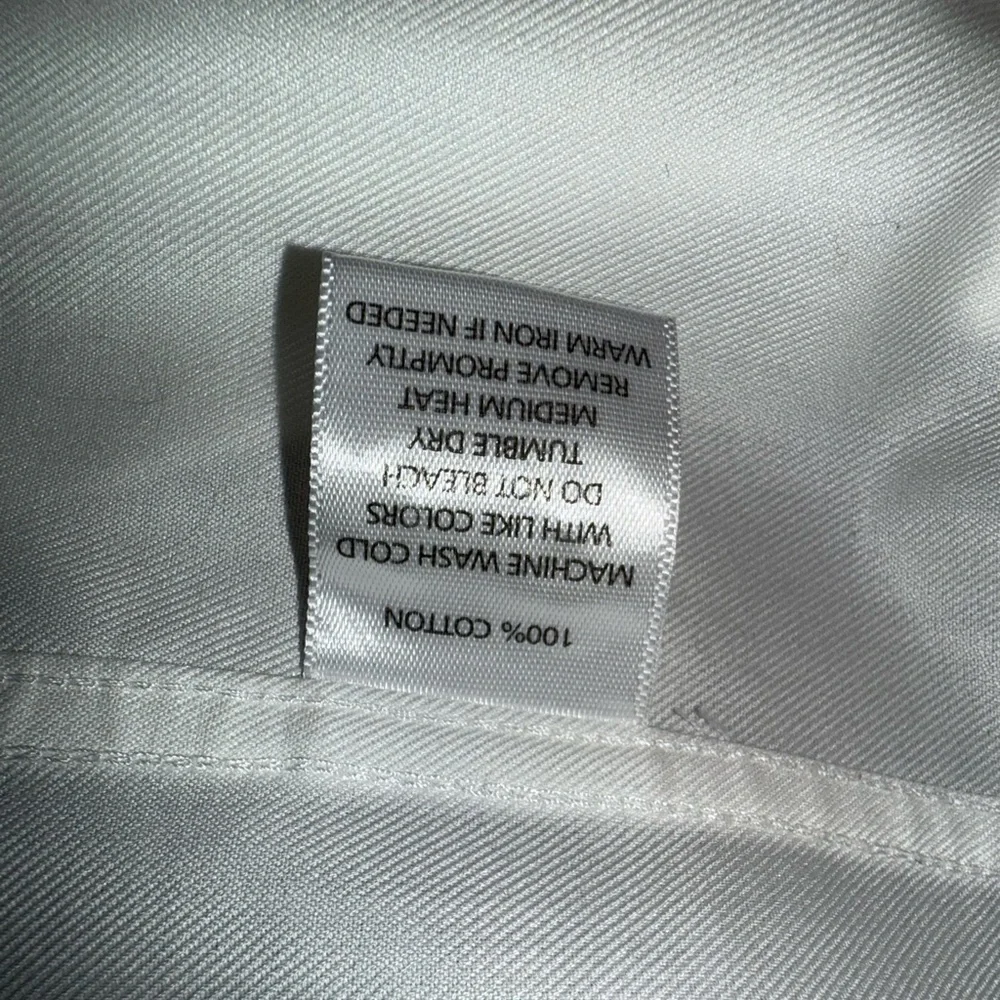 Men’s UNTUCKit White Long Sleeve Button Wrinkle Free Dress Shirt XL - Picture 7 of 7